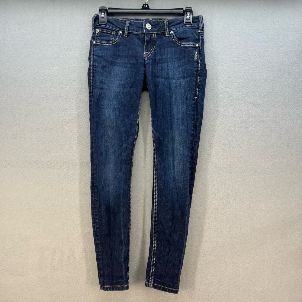 Silver Jean Co Jeans Women's W26 L29 (2) Blue November Jegging Skinny Normcore